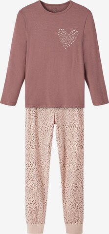 NAME IT Pajamas in Pink: front