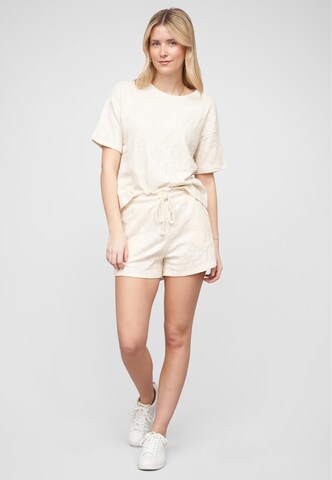 VILA Shirt 'Blomst' in Beige