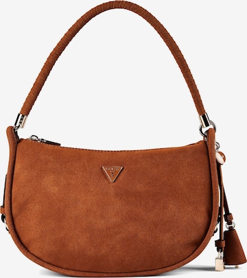 Borsa a mano 'Danya' di GUESS in marrone: frontale