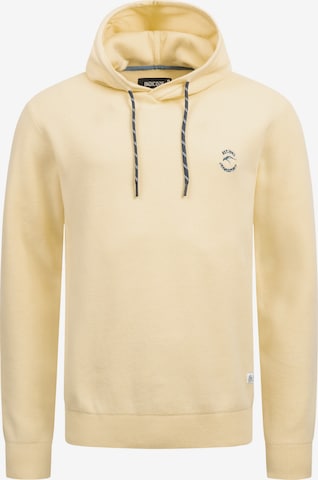 Sweat-shirt INDICODE JEANS en jaune : devant