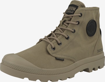 Chaussure à lacets 'Pampa' Palladium en vert : devant