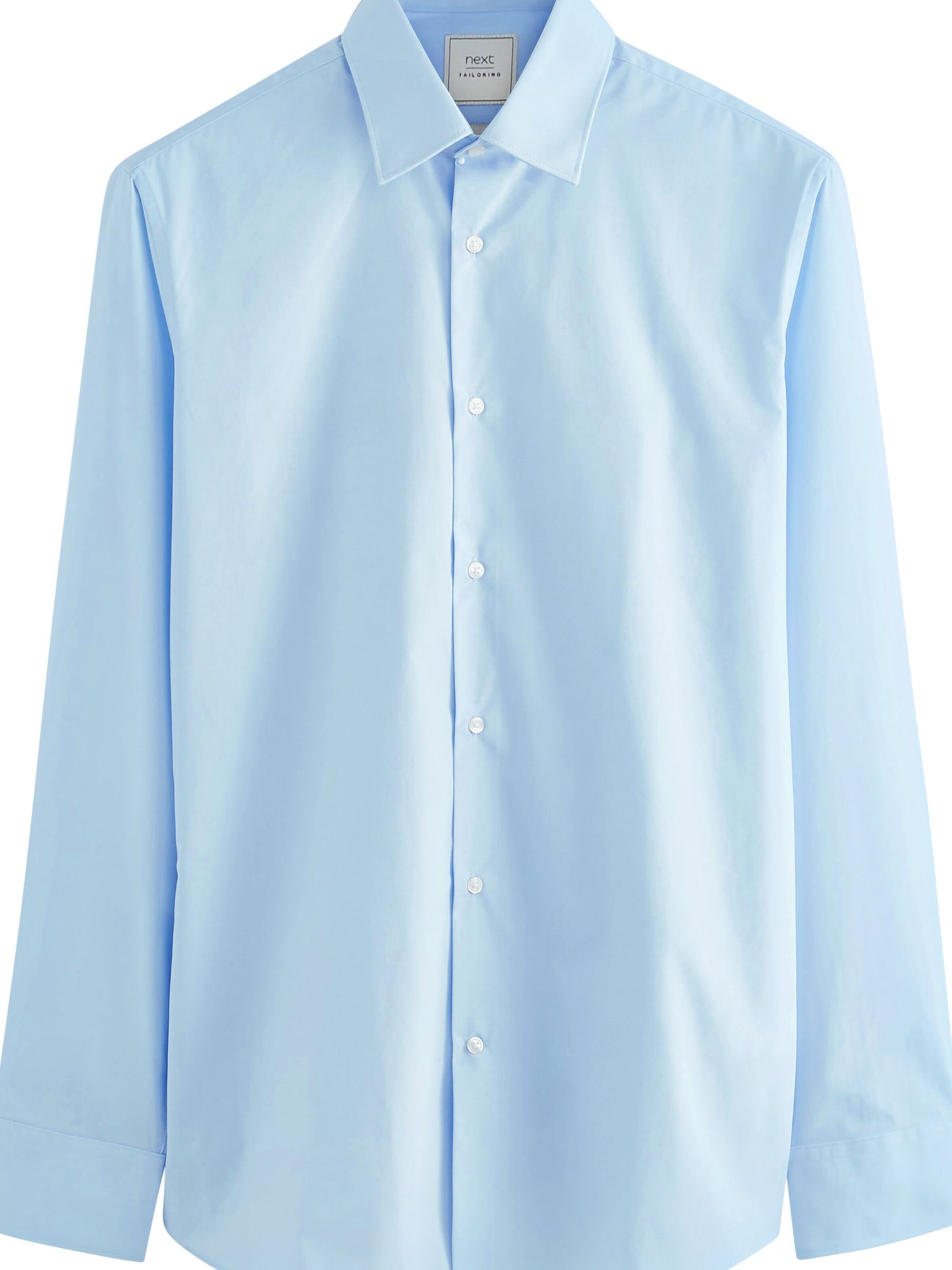 Next Слим Рубашка в Синий
