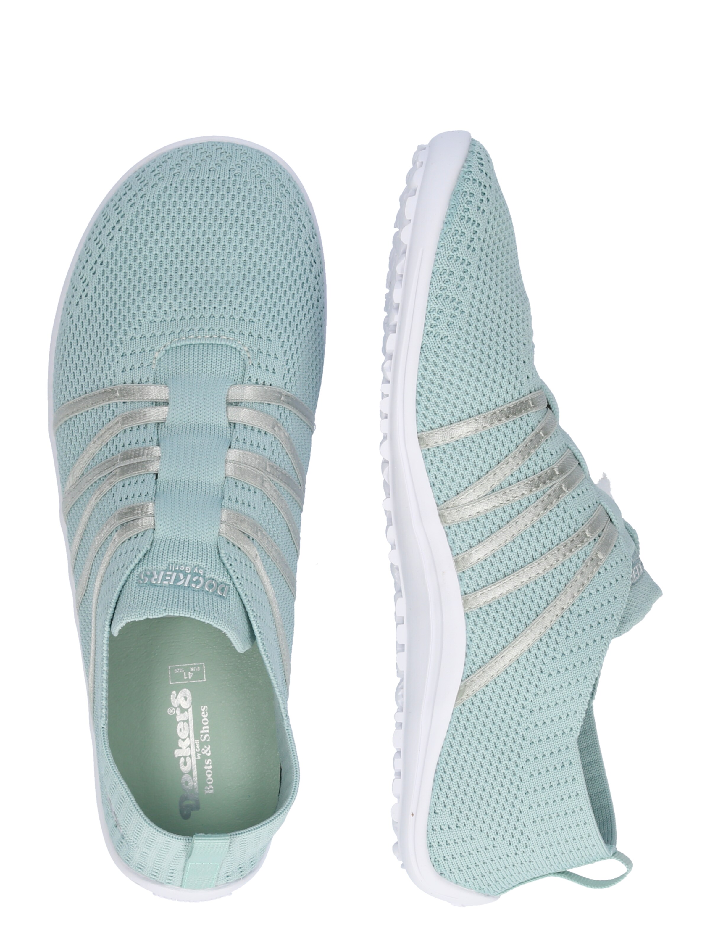 Dockers by Gerli Slip-on obuv - Zelená