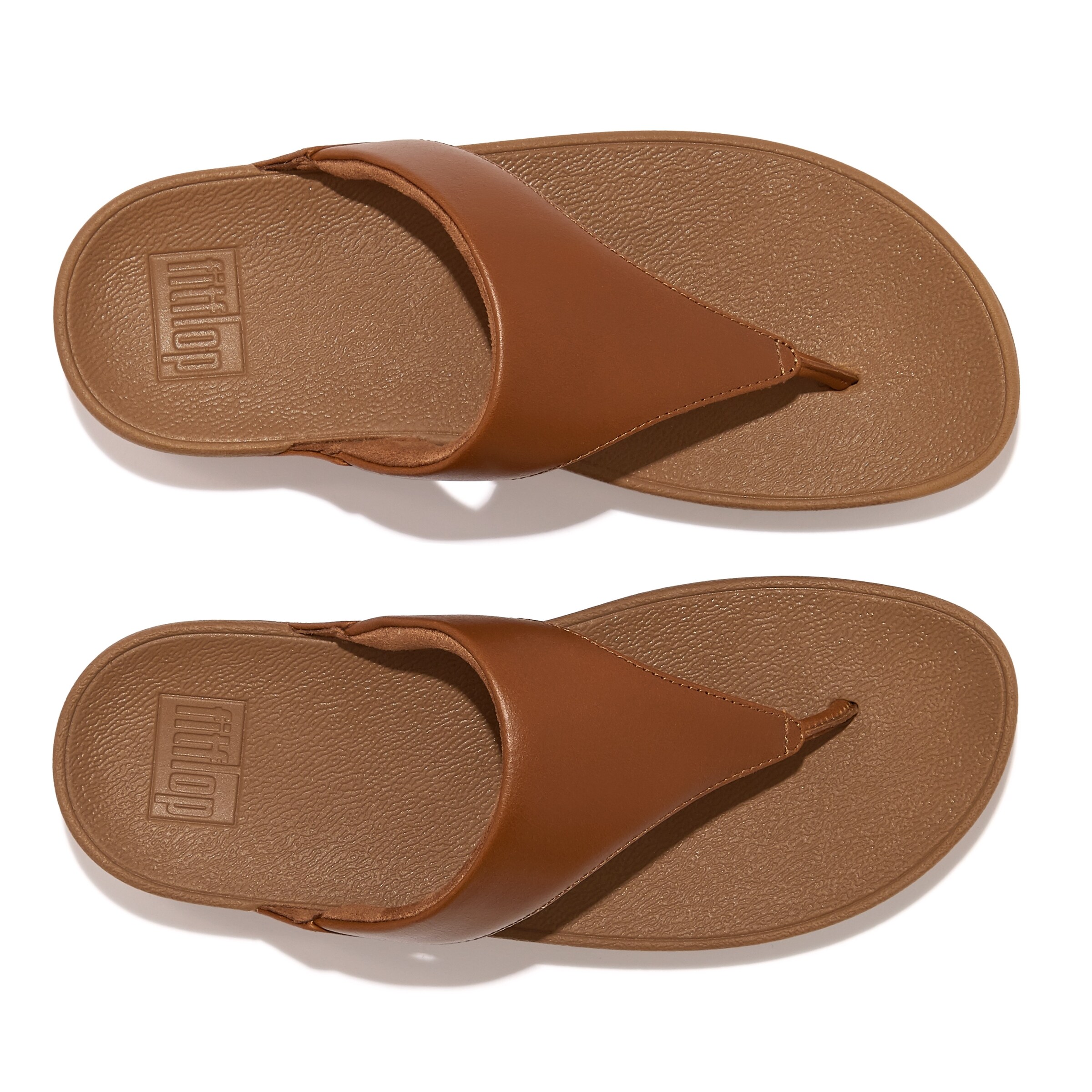 FitFlop T-Bar Sandals 'Dianette' in Brown