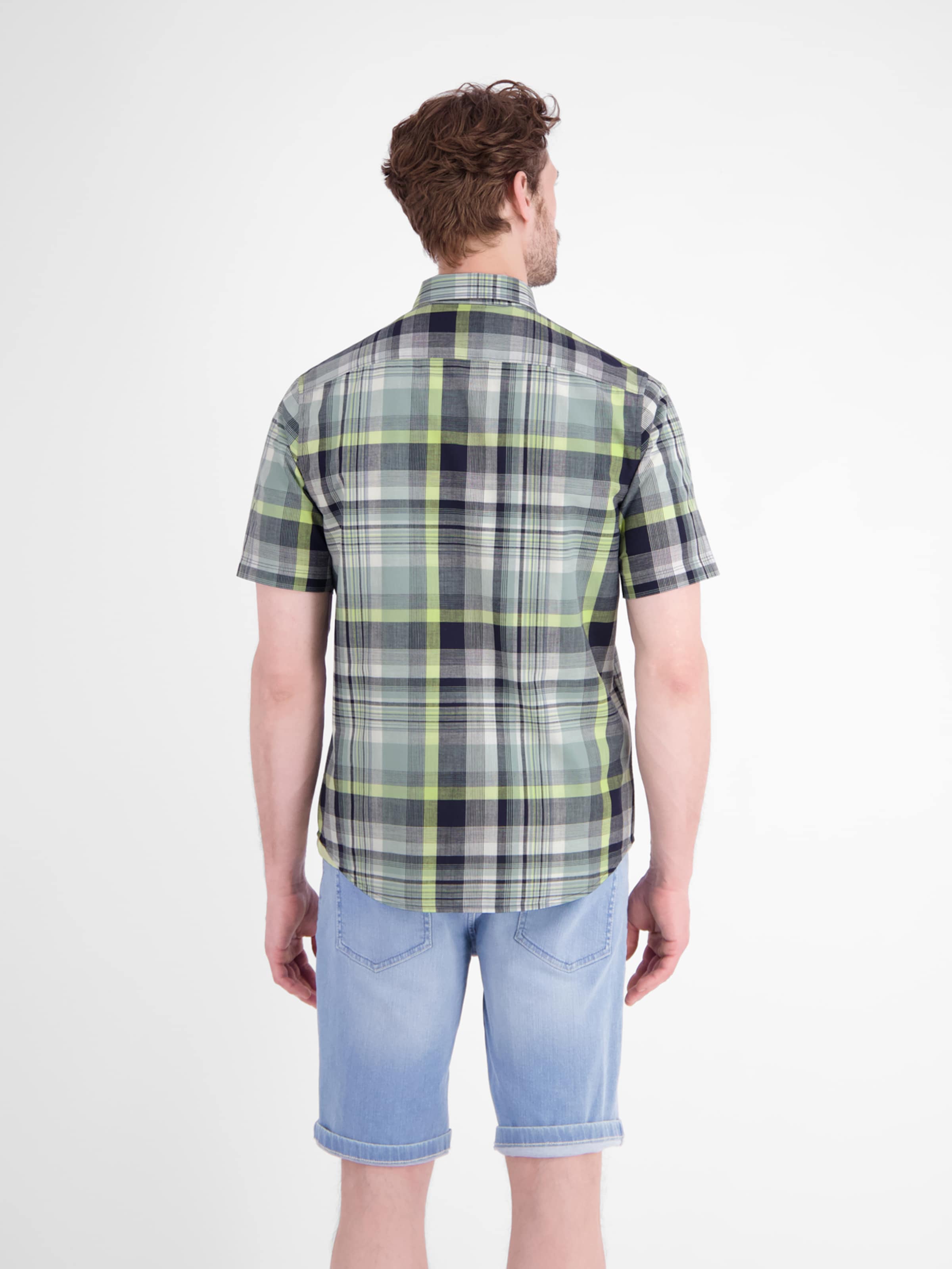 LERROS Regular fit Overhemd in Blauw