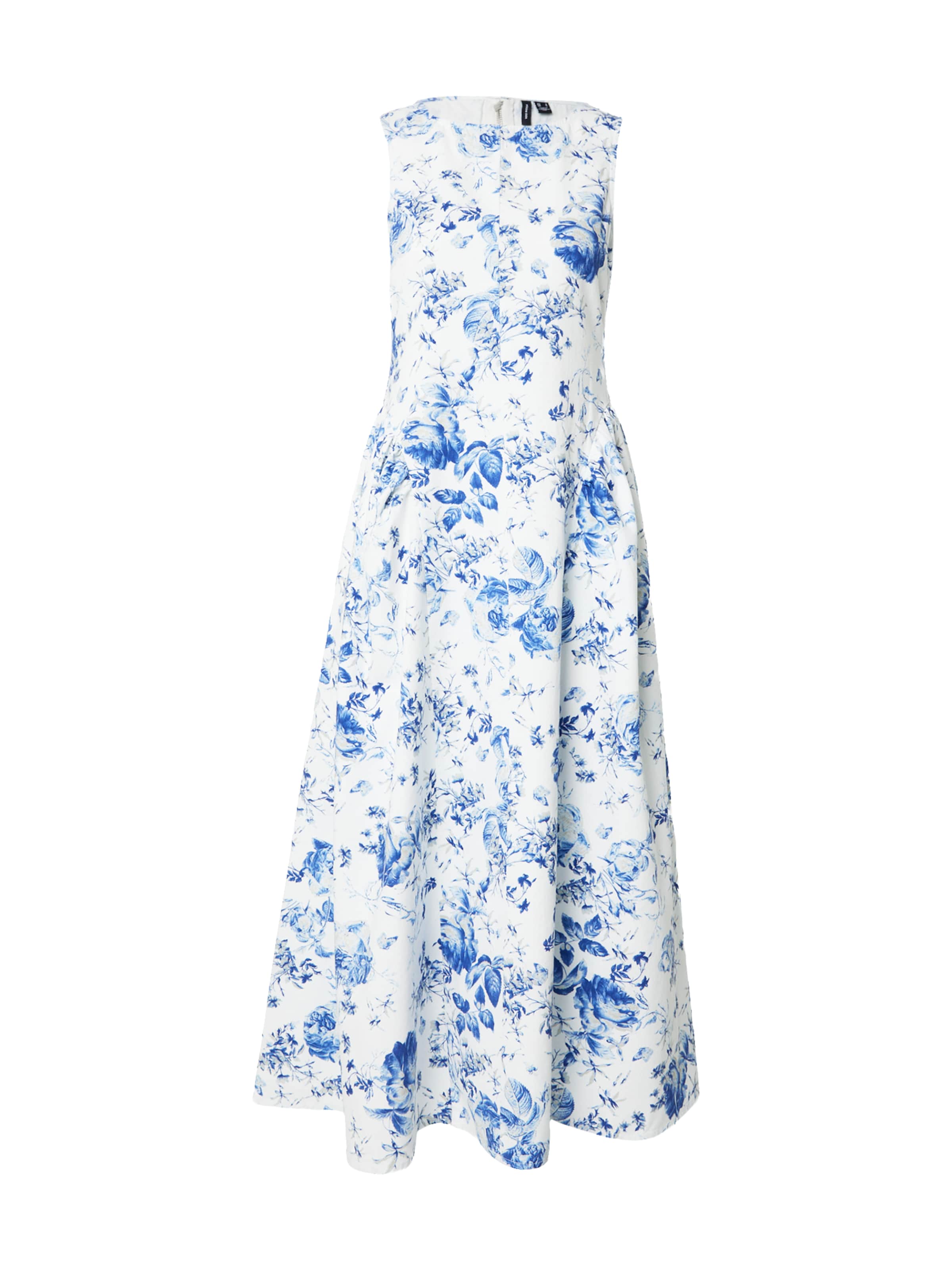 VERO MODA Robe 'VMELLA' en 34 en bleu / blanc, Vue avec produit