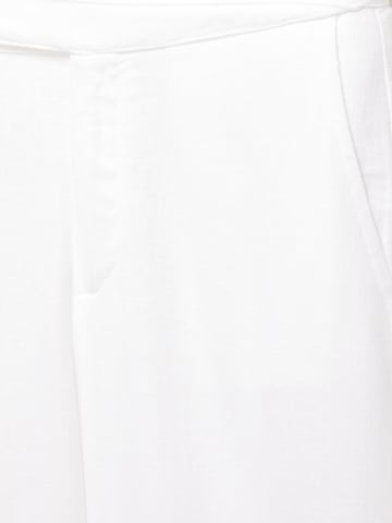 Pull&Bear Loosefit Nadrág - fehér