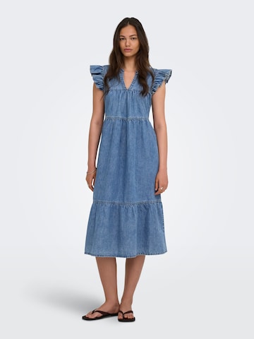 Robe 'ONLSHANIA' ONLY en bleu : devant