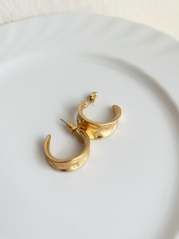 Kamakula Ohrringe 'Sculptural Chunky'‌‌‌‌‌‌‌ in Gold