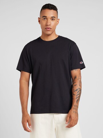 Champion Authentic Athletic Apparel - Camiseta en negro: frente
