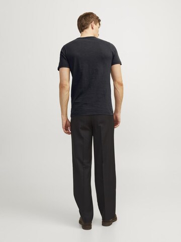 JACK & JONES - Ajuste regular Camiseta 'Split' en negro