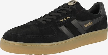 Baskets basses Gola en noir : devant