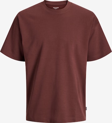 JACK & JONES T-shirt 'JJEBarron' i brun: framsida