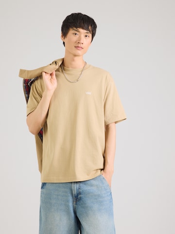 VANS - Camiseta en beige: frente