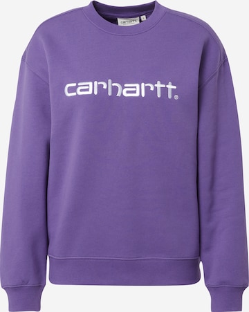 Carhartt WIP Mikina – hnědá: přední strana