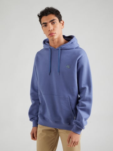 Iriedaily Sweatshirt 'Peaceride' in Blue: front