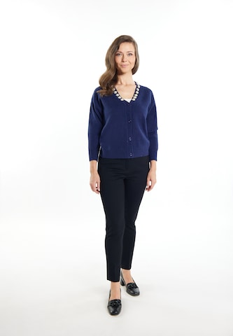 Cardigan 'Sivene' Usha en bleu