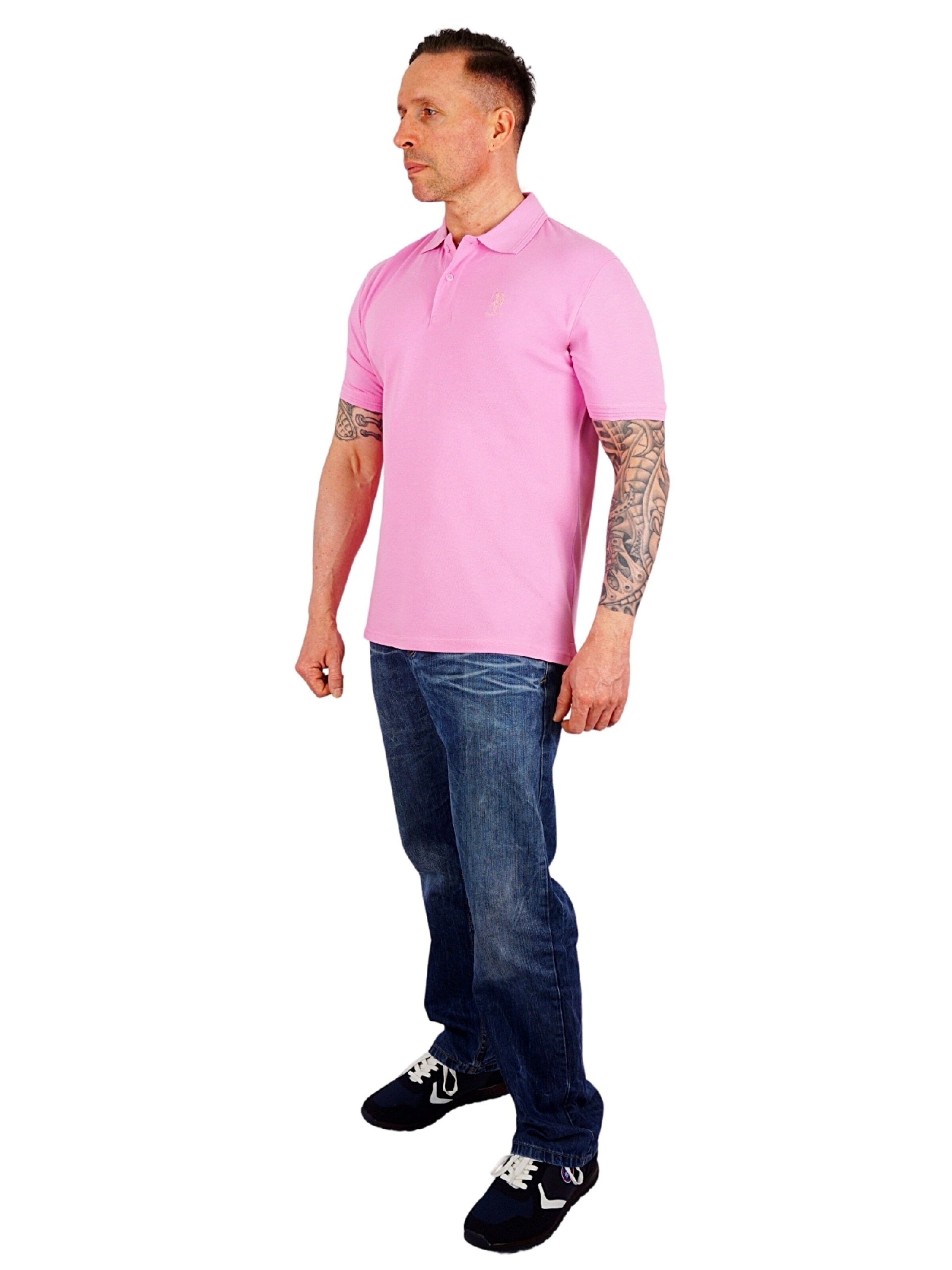 U.S. POLO ASSN. Shirt 'Axel' in Pink