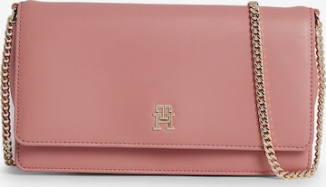 TOMMY HILFIGER - Bolso de hombro en rosa: frente