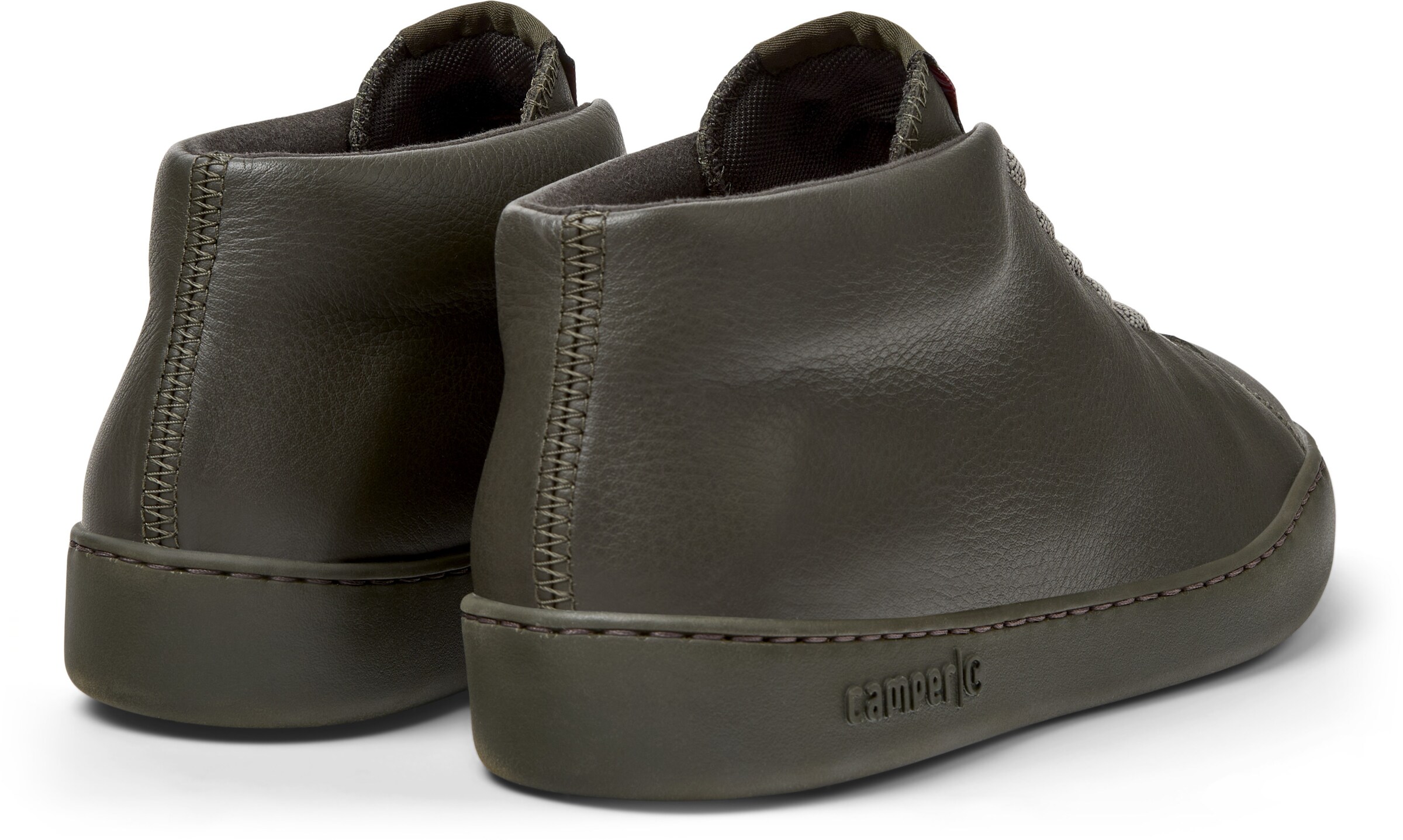 Baskets hautes 'Peu Touring' CAMPER en vert