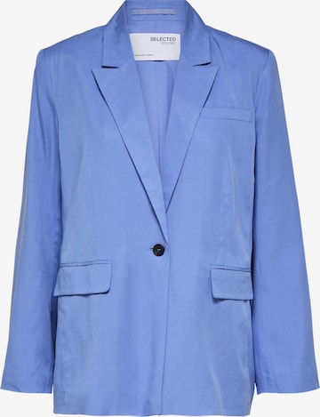 SELECTEDSako 'Porta' - plava boja: prednji dio