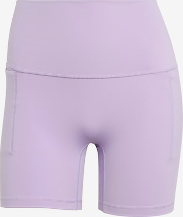 ADIDAS PERFORMANCE Skinny Urheiluhousut 'Motion' värissä lila: etupuoli