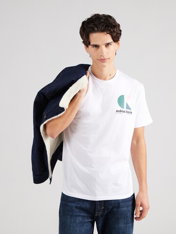 Calvin Klein Jeans Koszulka w kolorze biały: przód