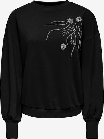 ONLY Mikina 'ONLCamela Brooke' - Čierna: predná strana