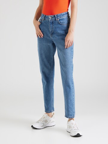 Regular Jeans de la Dorothy Perkins pe albastru: față