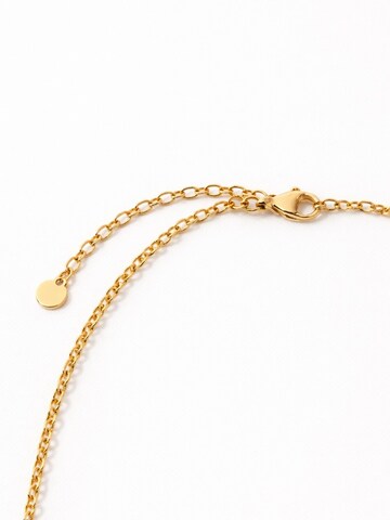 BS Schmuckdesign Necklace 'Tiny Mushroom' in Gold