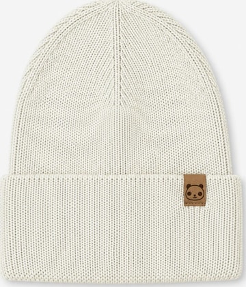 BergBiber Beanie 'Mütze - 100% Bambus (mitwachsend) (Kopie)' in Beige: front