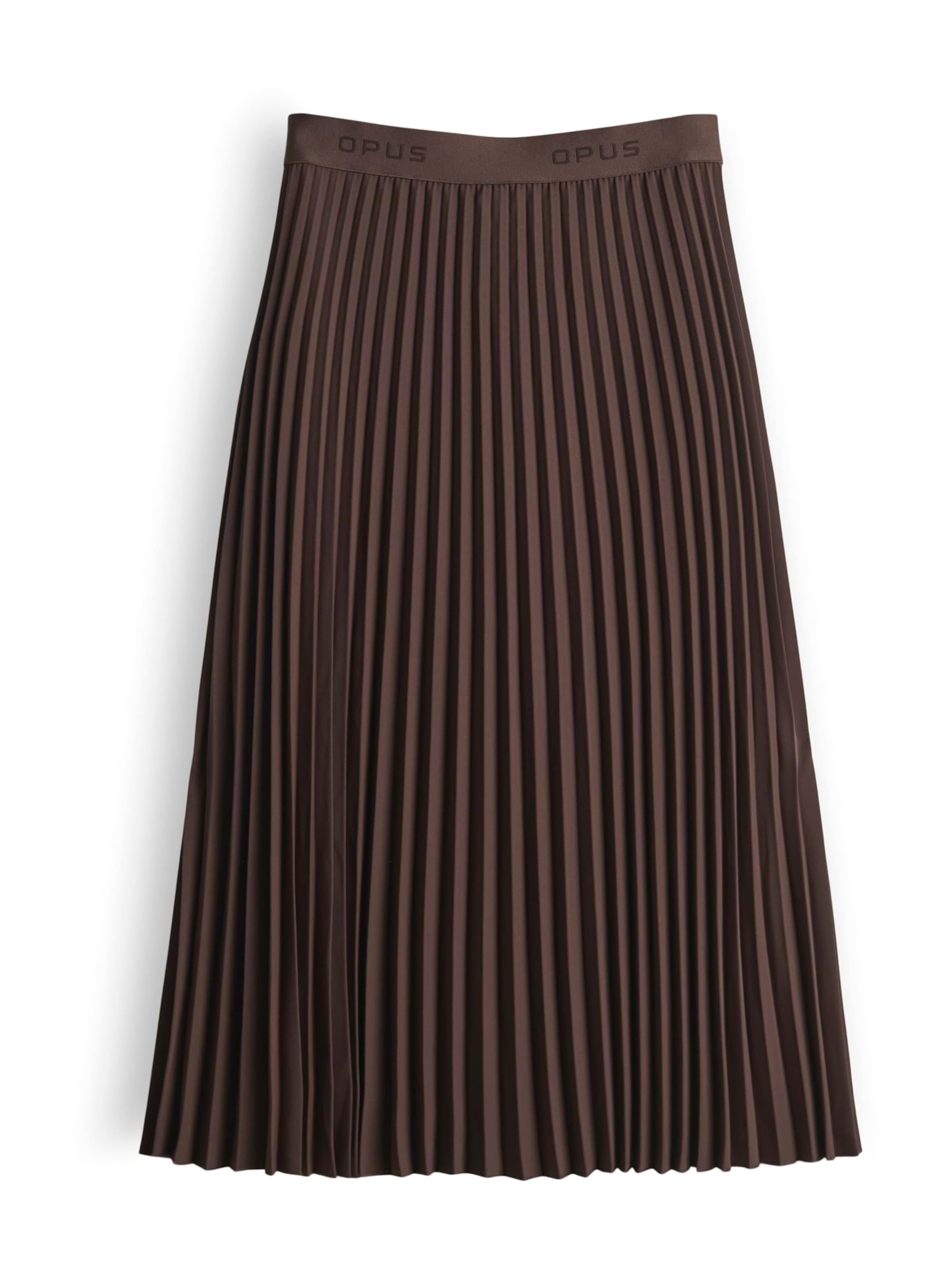 OPUS Φούστα 'Ronti' σε καφέ: μπροστά