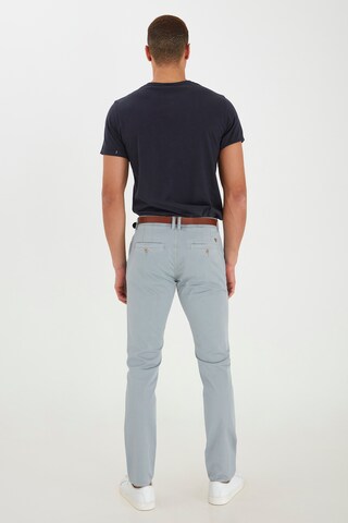 BLEND Slim fit Chino Pants 'BRANO' in Grey