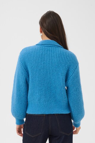SAINT TROPEZ Pullover 'Tabbatha' i blå