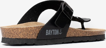 Tongs 'CAIRNS' Bayton en noir