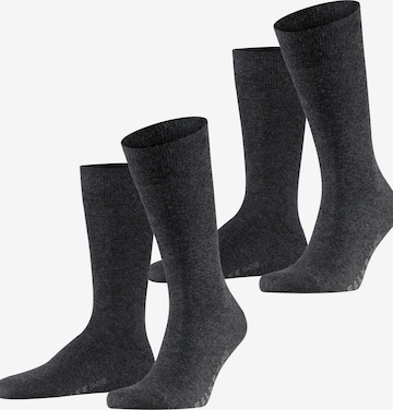 FALKE Socken 'Swing 2-Pack' in Grau: Vorderseite