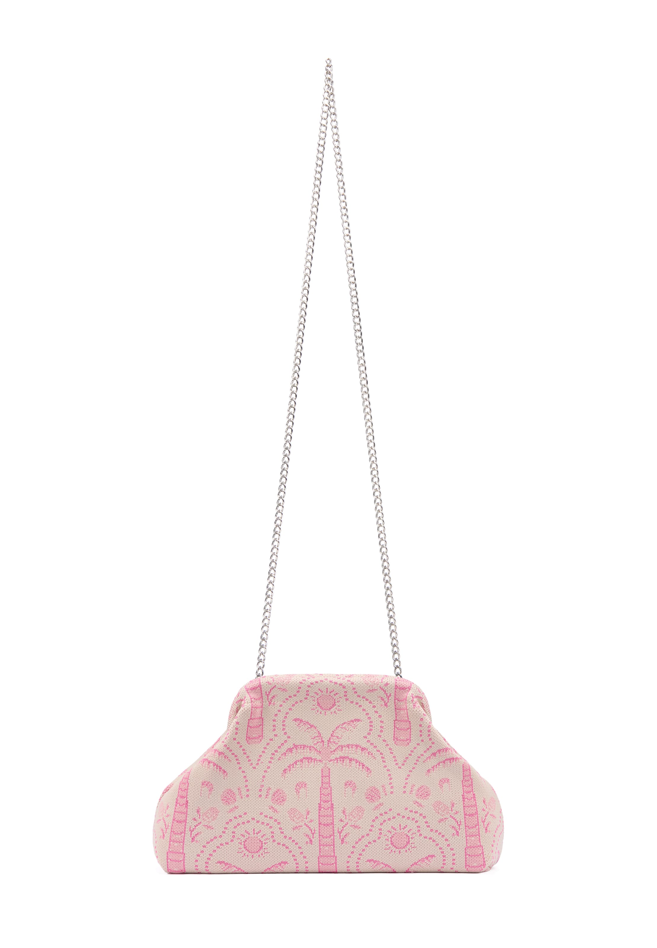 IZIA - Bolso de noche en beige: frente