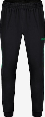 JAKO Workout Pants 'Challenge' in Black: front