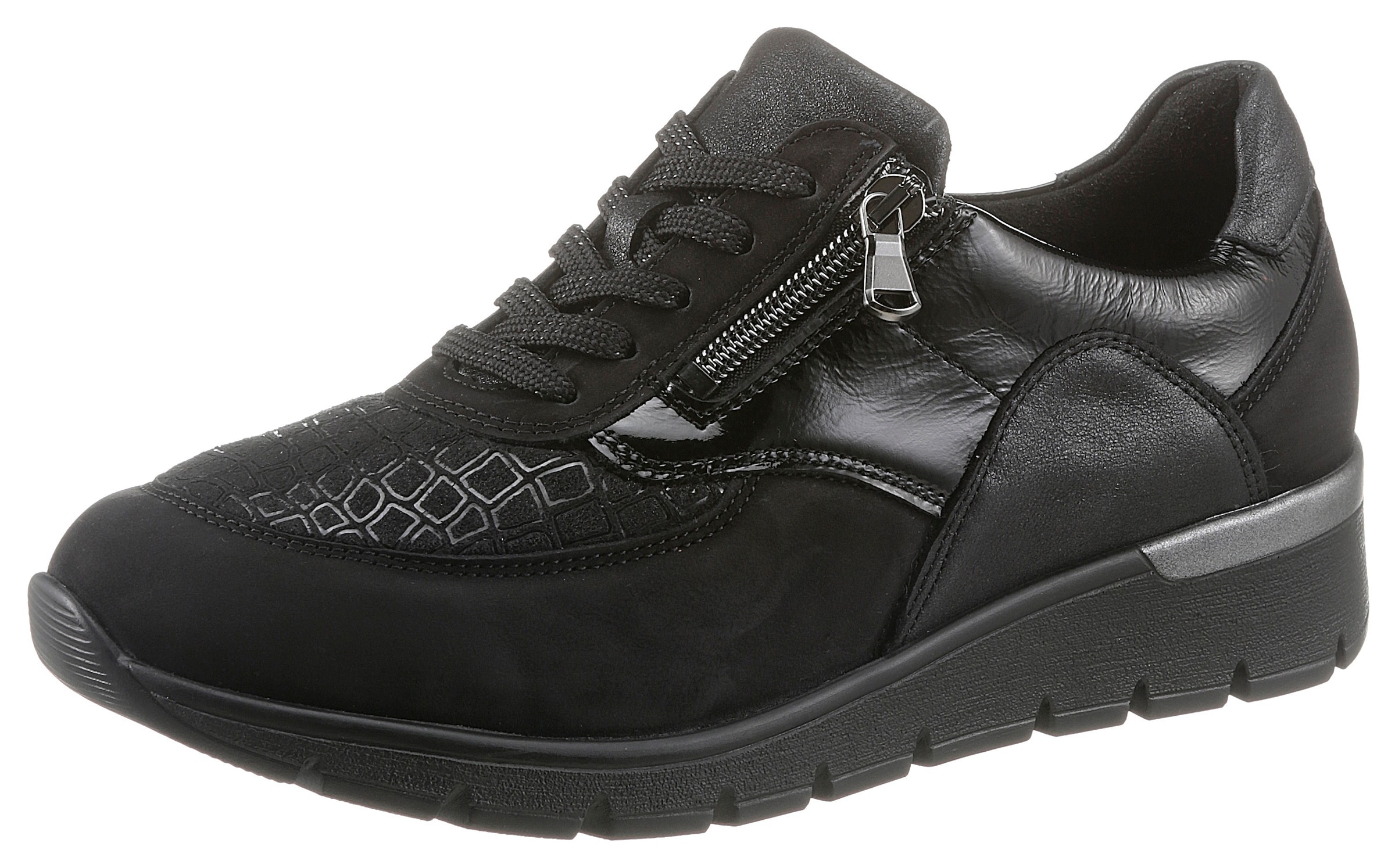 WALDLÄUFER Sneakers in Black: front