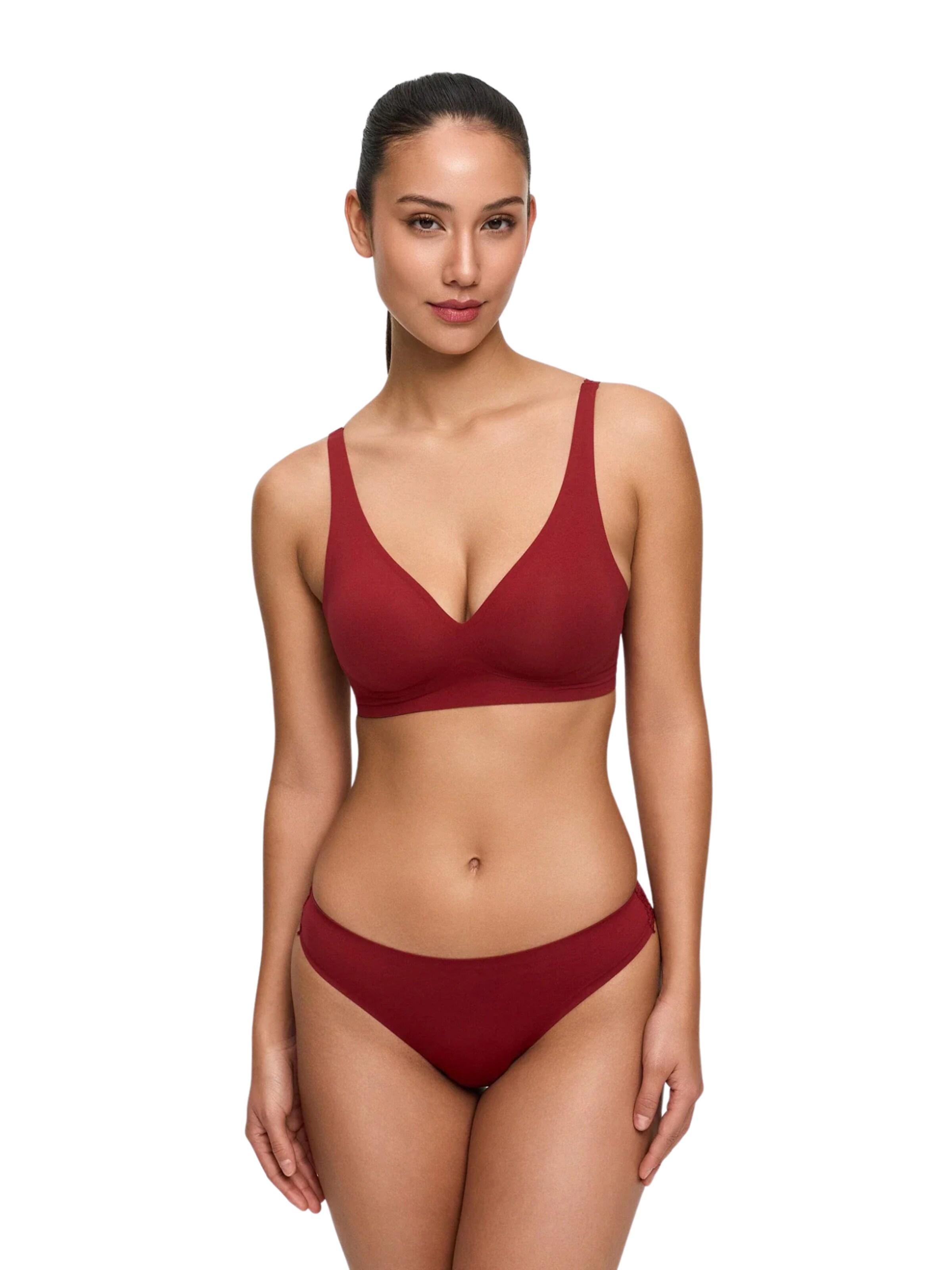 cfab (formerly creamy fabrics) Slip 'Seamless Slip' in Rood