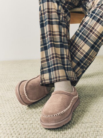 Pantoufle Next en marron