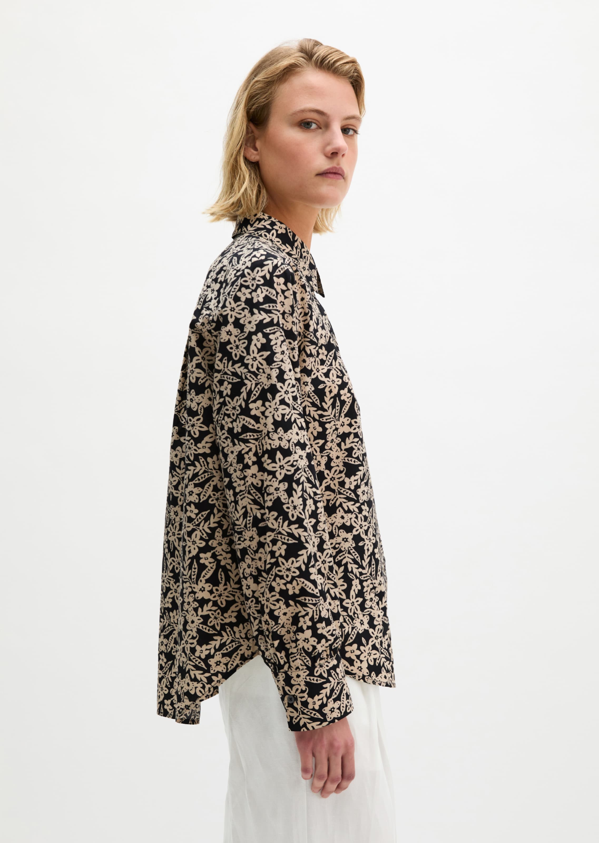 Marc O'Polo Blouse in Zwart