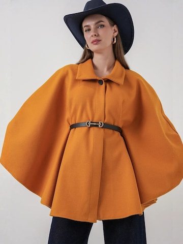 Manteau d’hiver 'Mäntel' Bigdart en orange : devant