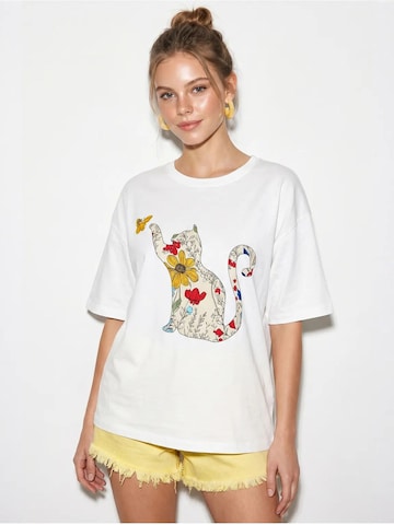 Maglietta 'T-Shirts' di Bianco Lucci in bianco