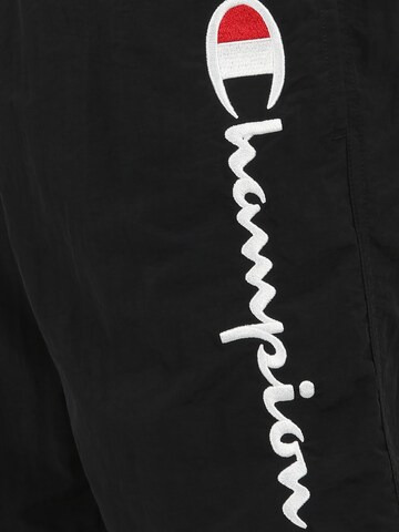 Champion Authentic Athletic Apparel Kratke kopalne hlače | črna barva