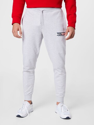 Effilé Pantalon Tommy Jeans en gris : devant