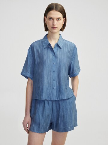 Ipekyol Blouse in Blauw: voorkant