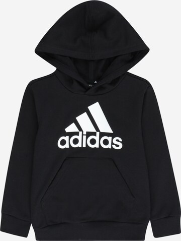 ADIDAS SPORTSWEAR Αθλητική μπλούζα φούτερ σε μαύρο: μπροστά