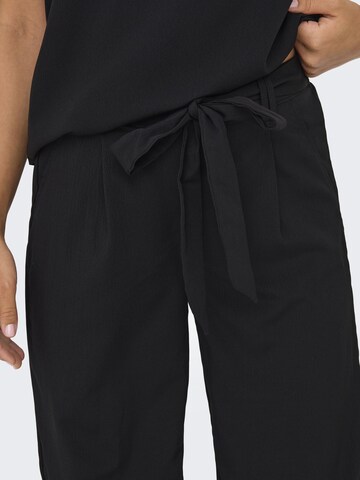 ONLY Wide Leg Hose 'Nova' in Schwarz