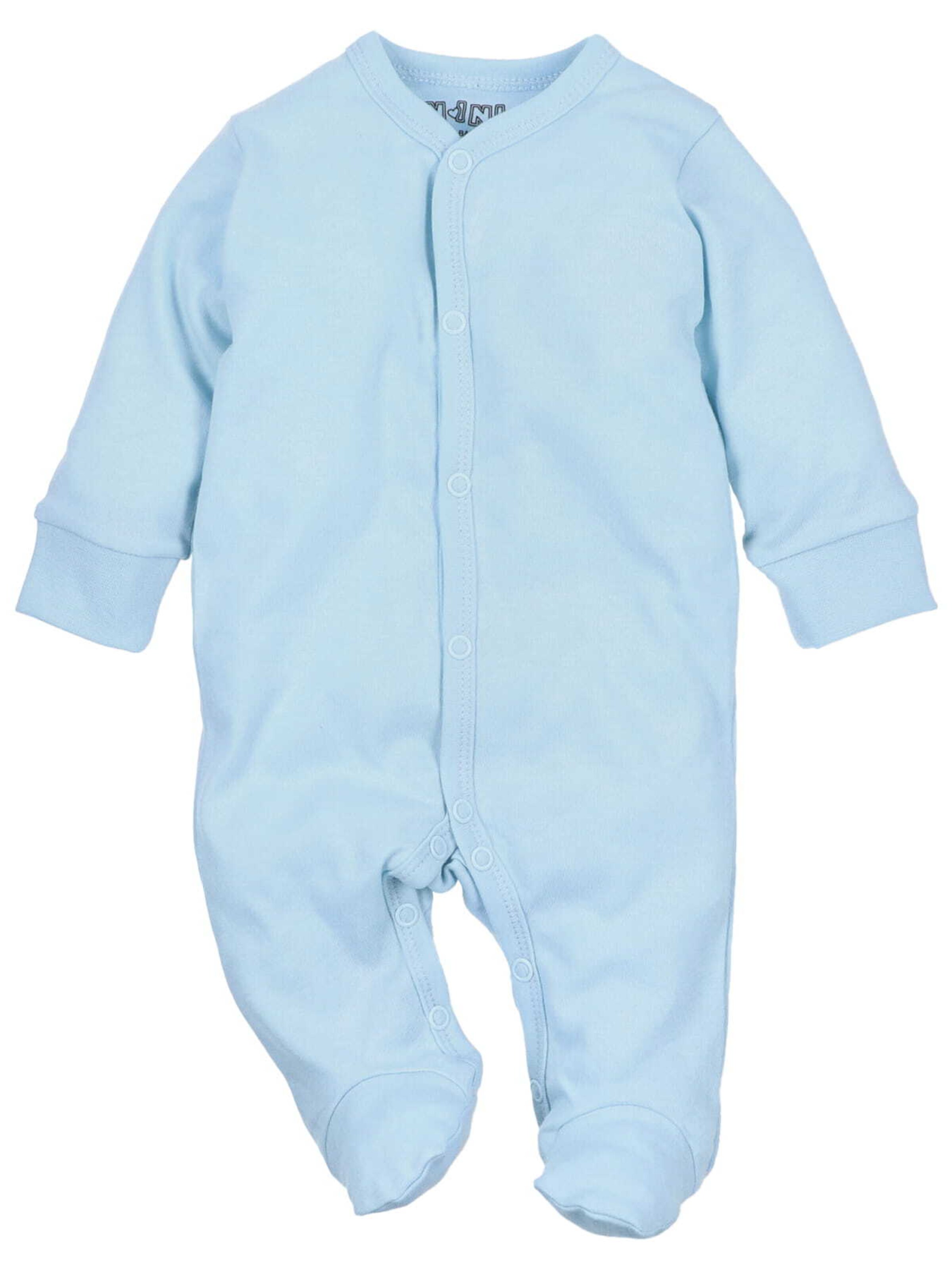 NINI Strampler in Blau: Vorderseite